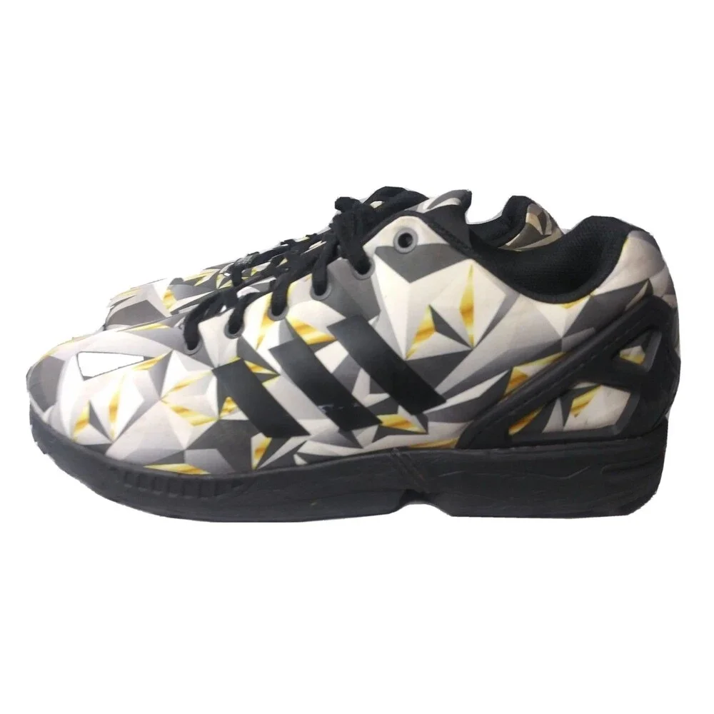 ADIDAS ZX Flux Geometric Print Sneakers Men's Size 11 Shoes